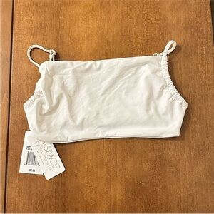 L*Space White Bikini Top